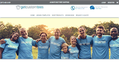 Desktop Screenshot of getcustomtees.com